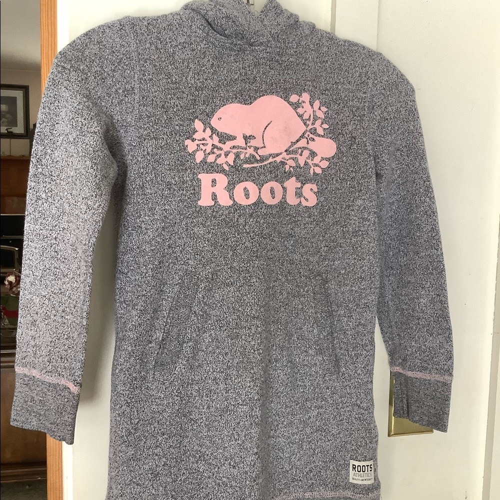 Hooded Girls Roots Dress